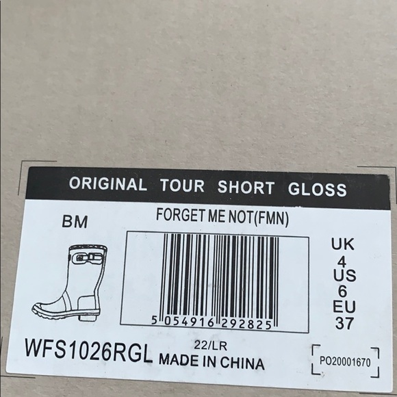 NIB hunter Original Tour Glossy Rain boots - Picture 7 of 7